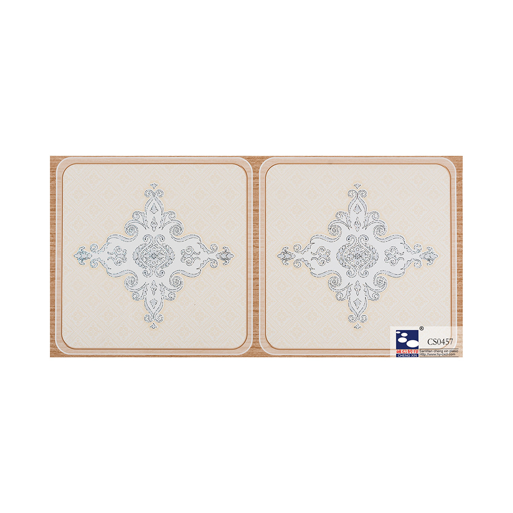 تصميم خشبي ديكور فيلم التصفيح الساخن ختم احباط للديكور الداخلي CS0457